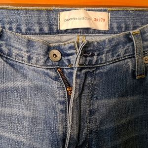 36" Paper Denim & Cloth blue jeans